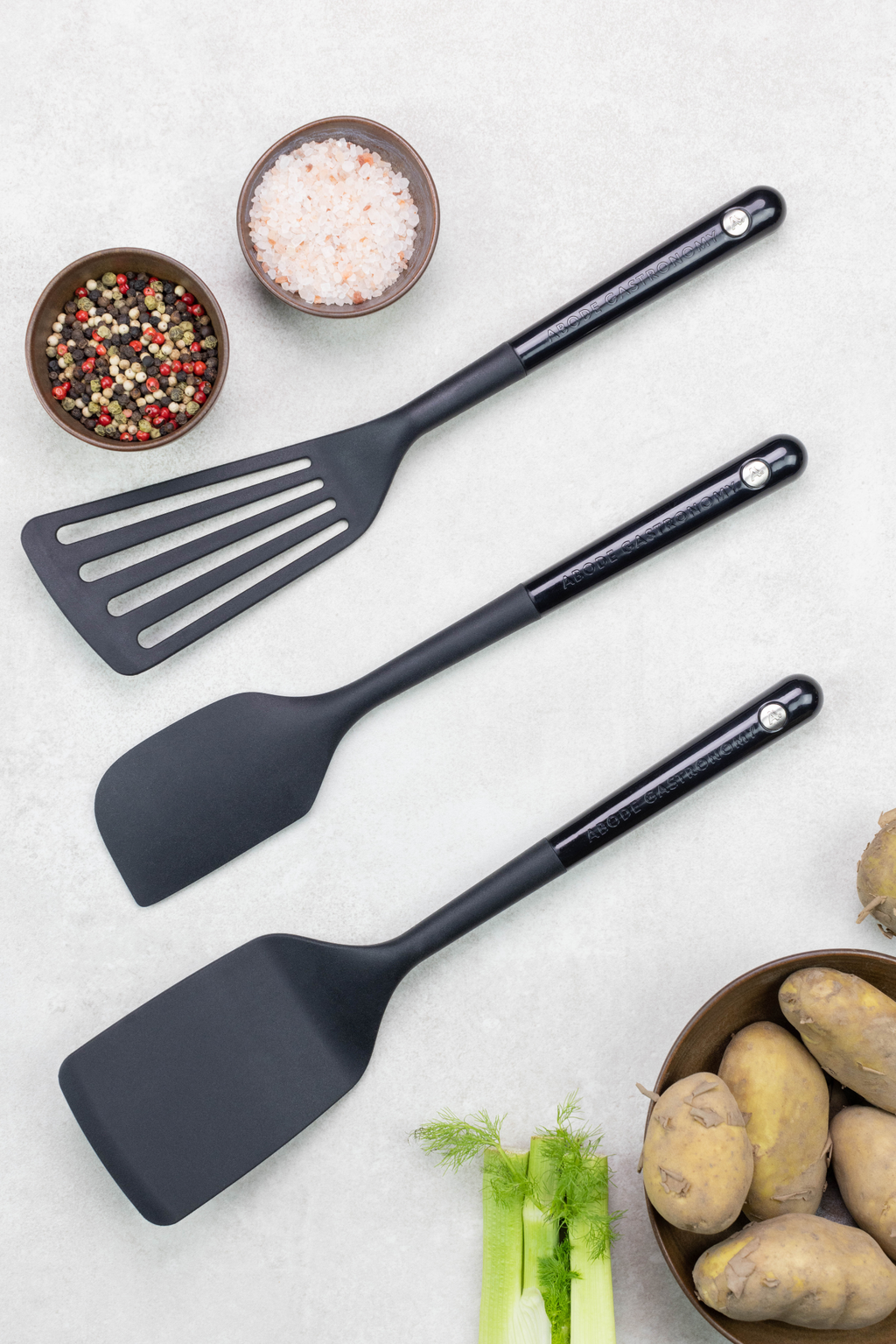 Everyday Utensils Set of 3 Turners/Scraper