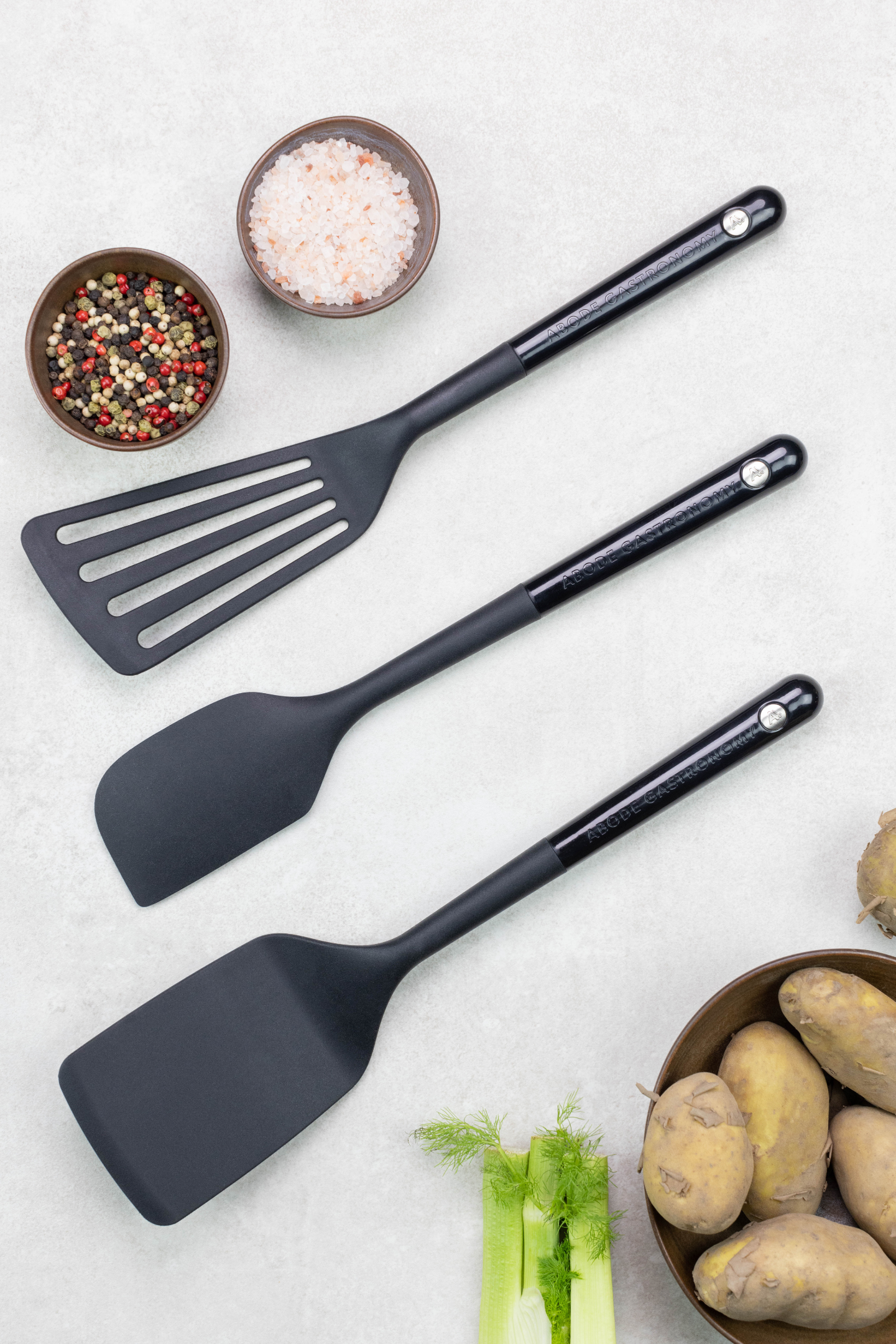 Everyday Utensils Set of 3 Turners/Scraper